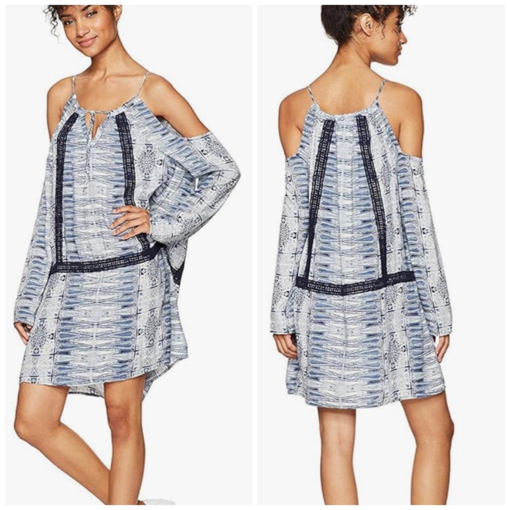 ROXY Live Loudly Cold Shoulder Dress